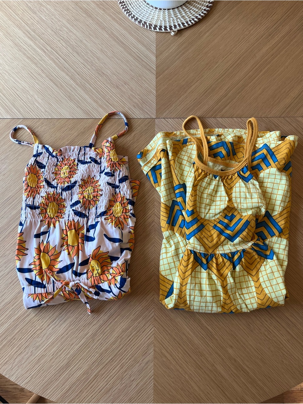Tea Collection | Summer Romper and Dress Bundle | Size 12/14